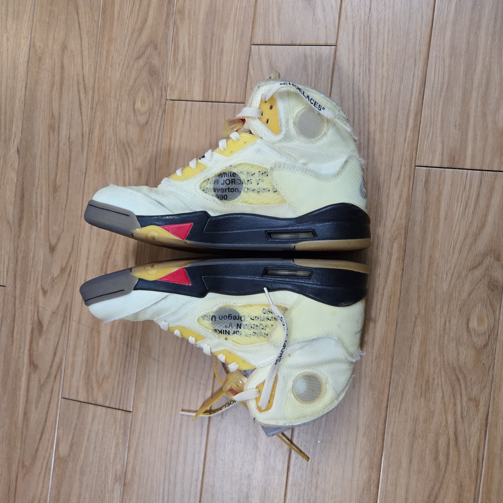 Jordan 5 Off White Sail Size 11
